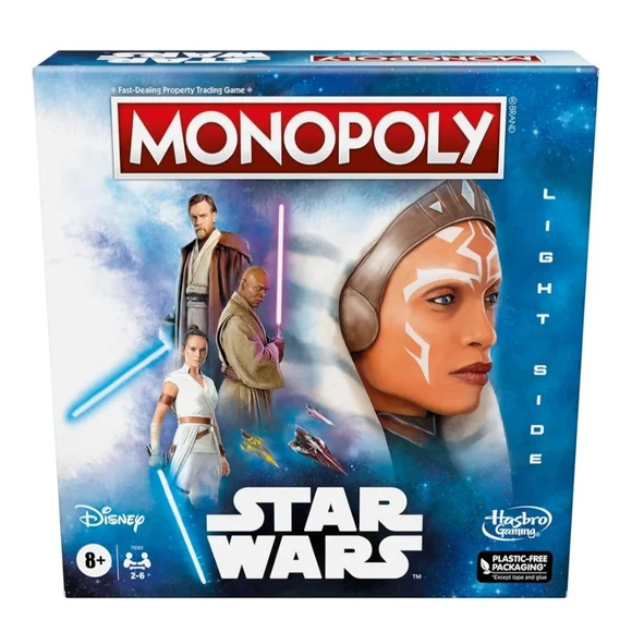 NEW Hasbro Star Wars Monopoly Game - Picture 1 of 7